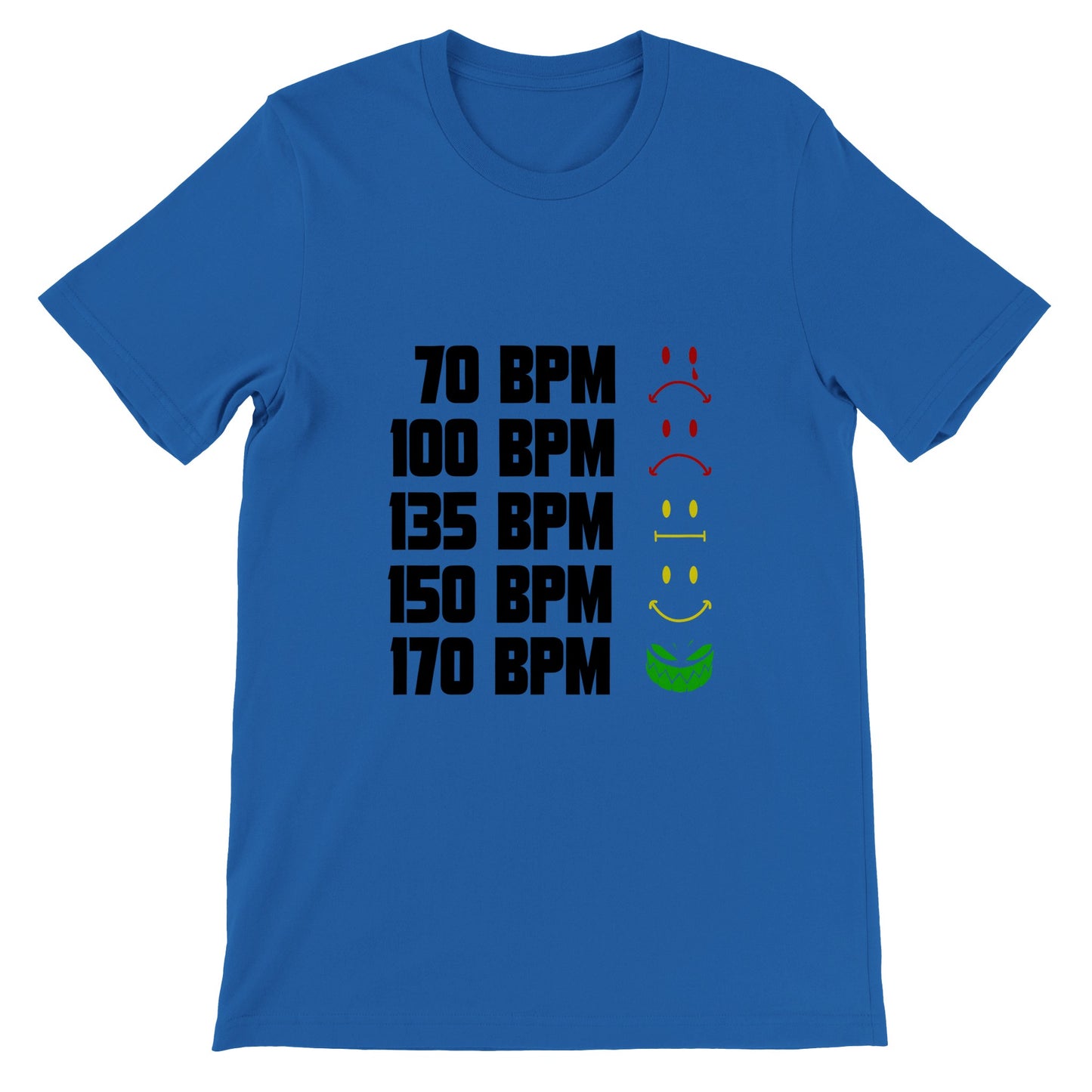 BPM - Premium Männer / Unisex T-Shirt mit Rundhalsausschnitt