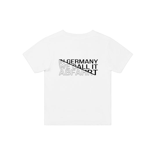 In Germany we call it ABFAHRT - Klassisches Kinder-T-Shirt mit Rundhalsausschnitt